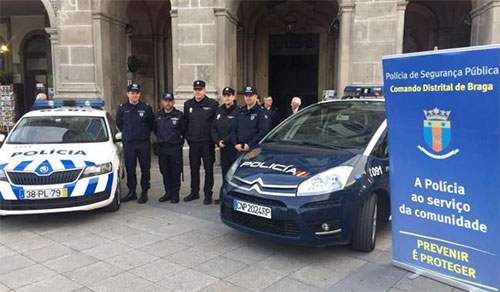 Dos policías atacados con armas blancas en Portugal